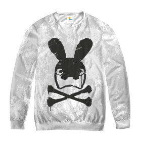 Свитшот мужской Crazy Rabbit Skull