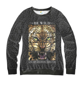 Свитшот женский Be Wild Dark
