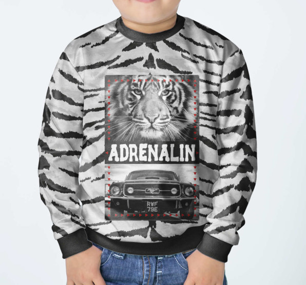 Свитшот детский ADRINALIN Tiger