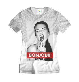 Футболка женская BONJOUR Bitches