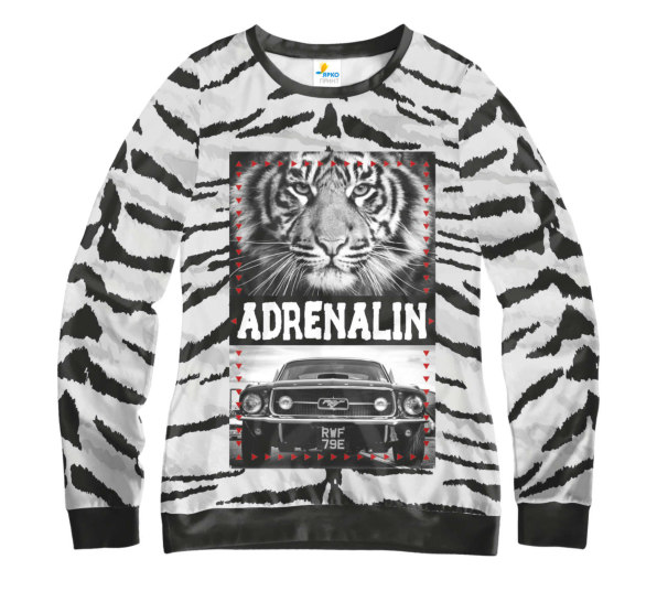 Свитшот женский ADRINALIN Tiger