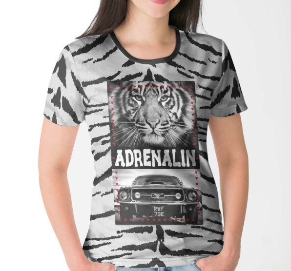 Футболка женская ADRINALIN Tiger