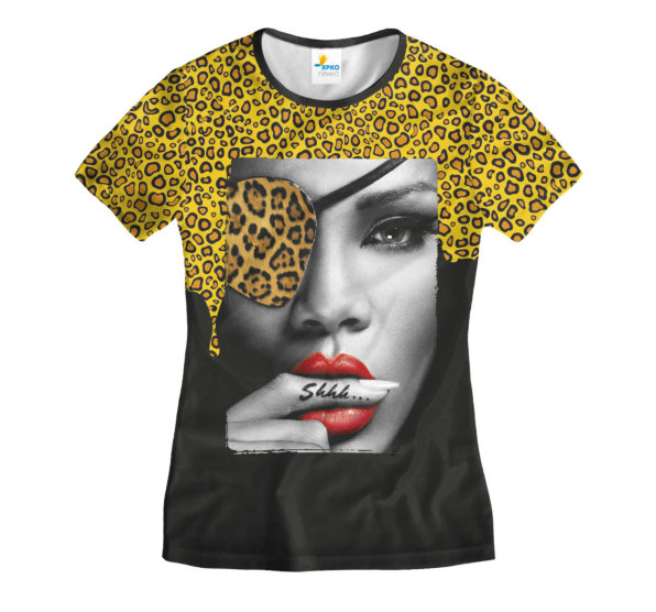 Футболка женская Shhh Girl Черная