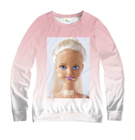 Свитшот женский Barbie с чупачупсом