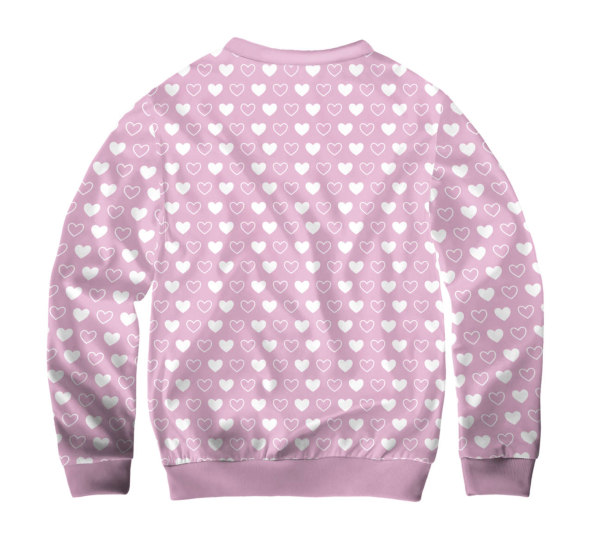 Свитшот женский Your Boyfriend Like my inst Pink