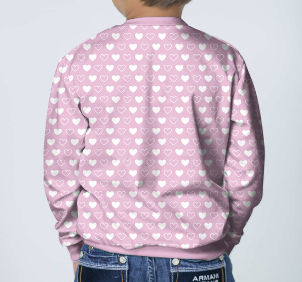 Свитшот женский Your Boyfriend Like my inst Pink