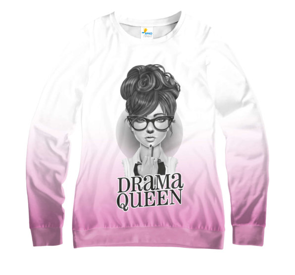 Свитшот женский Drama Queen