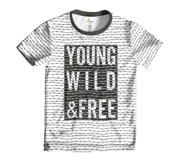 Футболка детская Young Wild and Free