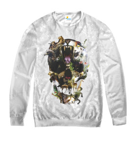 Свитшот мужской Animals Skull