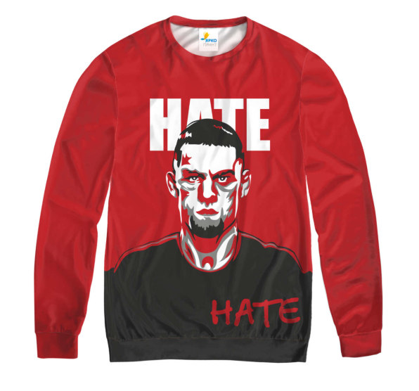Свитшот мужской Hate Face