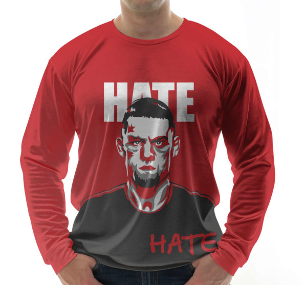 Свитшот мужской Hate Face