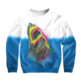 Свитшот детский Акула CMYK