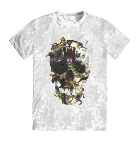 Футболка мужская Animals Skull