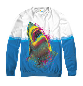 Свитшот мужской Акула CMYK