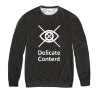 Свитшот мужской Delicate Content Черная