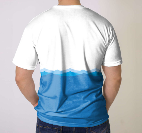 Футболка мужская Акула CMYK