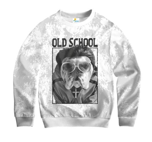 Свитшот детский Old SchooL Dog