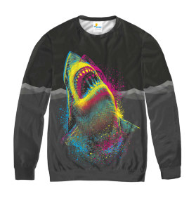 Свитшот мужской Акула CMYK Dark