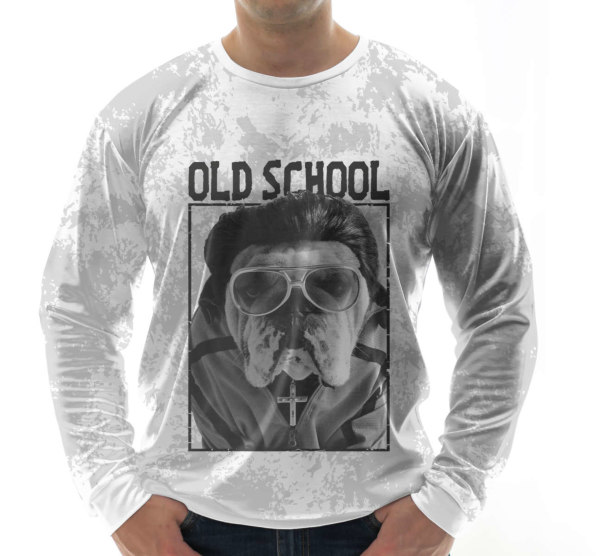 Свитшот мужской Old SchooL Dog