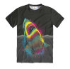 Футболка мужская Акула CMYK Dark