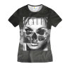 Футболка женская Beauty Girl Skull Black