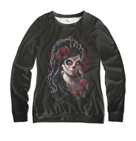 Свитшот женский Dia De Los Muertos