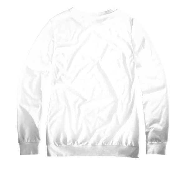 Свитшот женский Troll Rock White