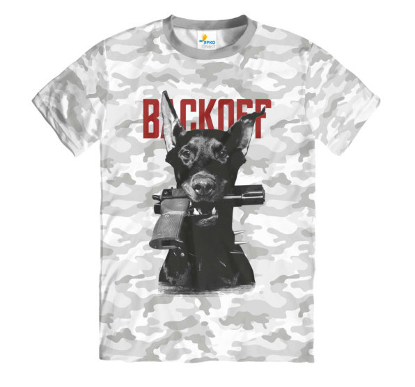 Футболка мужская BackOff Doberman