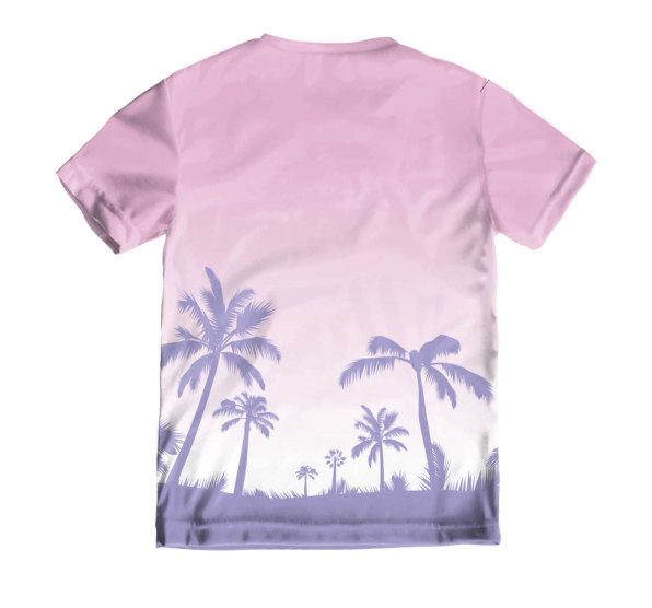 Футболка детская Хаски в очках Pink