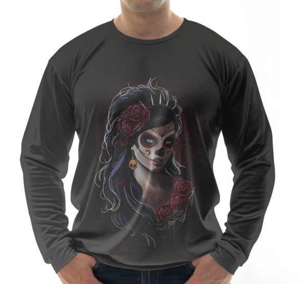 Свитшот мужской Dia De Los Muertos