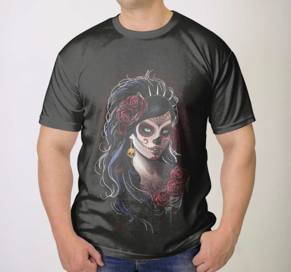 Футболка мужская Dia De Los Muertos