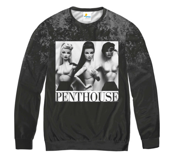 Свитшот мужской Penthouse Barbie Black