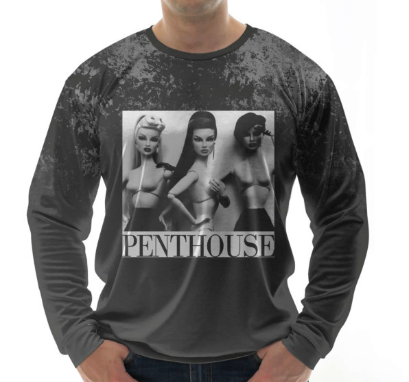 Свитшот мужской Penthouse Barbie Black
