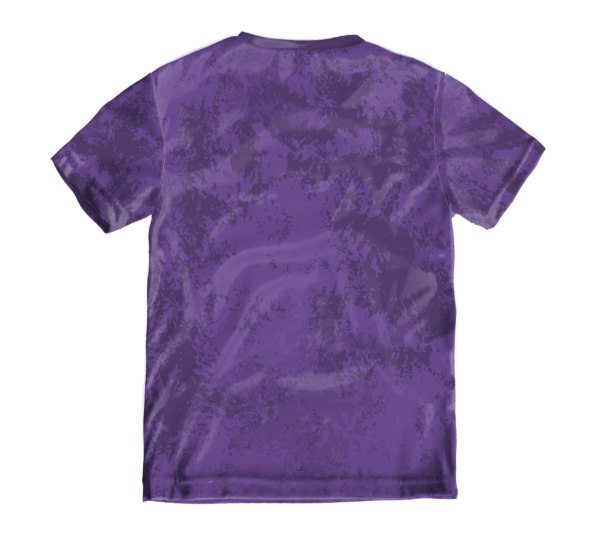 Футболка детская Скейт язык Purple