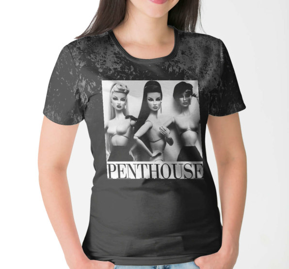 Футболка женская Penthouse Barbie Black