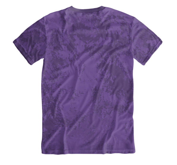 Футболка мужская Скейт язык Purple