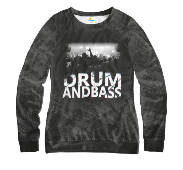 Свитшот женский Drum And Bass