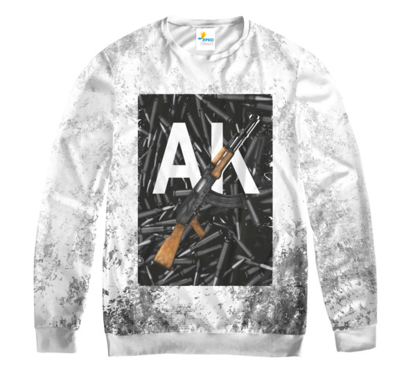 Свитшот мужской АК-47 White
