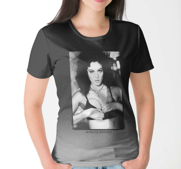 Футболка женская Monica Belucci Black