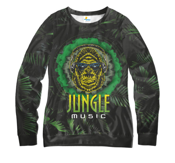 Свитшот женский Jungle Music