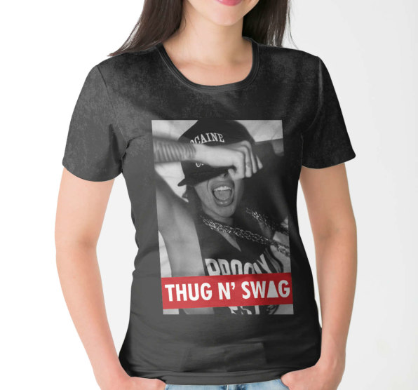 Футболка женская Thun`g  SWAG Black
