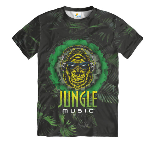 Футболка мужская Jungle Music