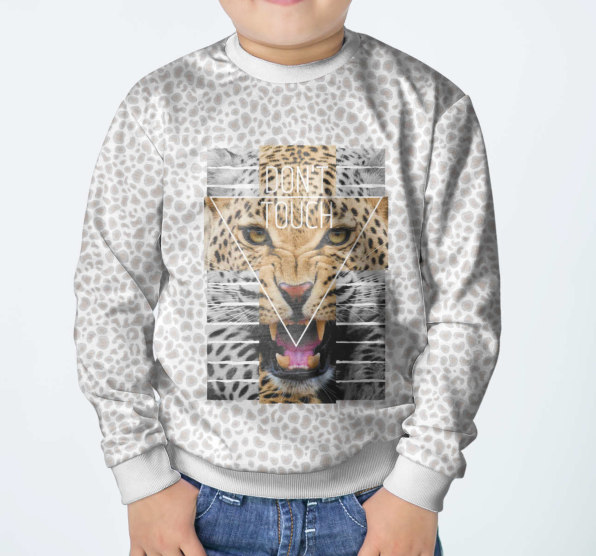 Свитшот детский Leopard Dont Touch