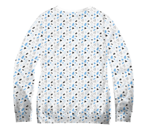 Свитшот женский Snowboarding Skull