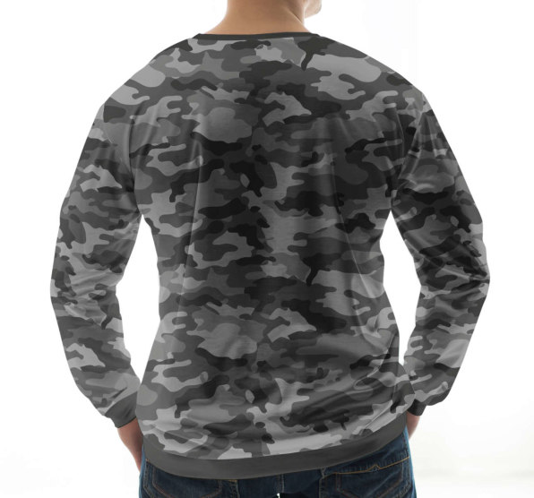 Свитшот мужской Bandit Skull Dark