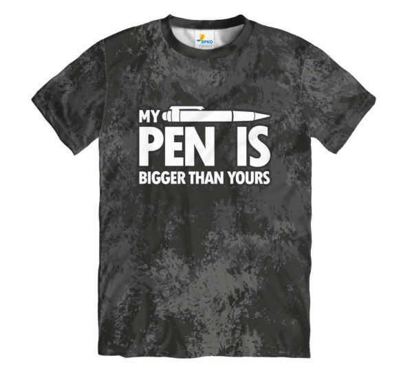 Футболка мужская My Pen is Bigger than Yours