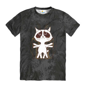 Футболка мужская Кот Давинчи Dark