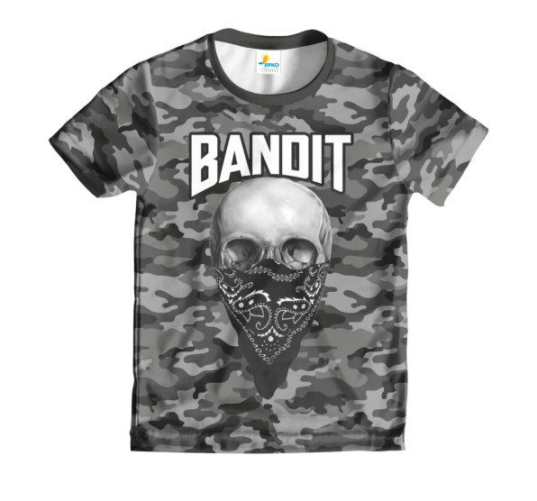 Футболка детская Bandit Skull Dark