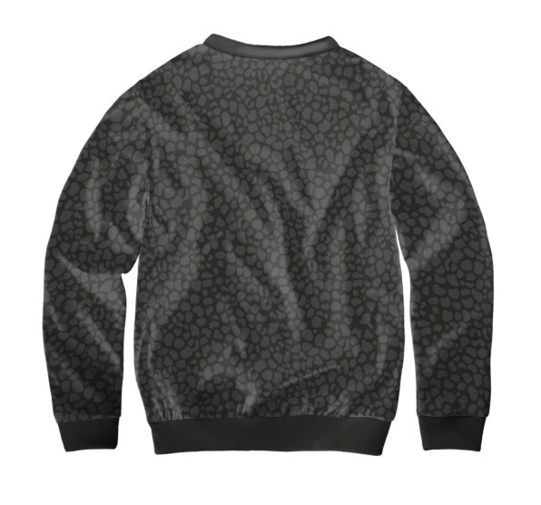 Свитшот детский Leopard Dont Touch Black