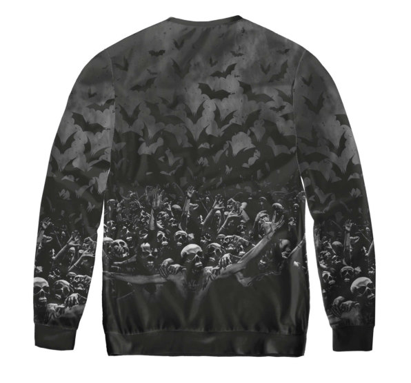 Свитшот мужской Death Metal Skull